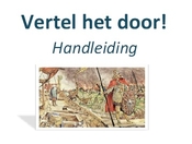 Vertel het door!